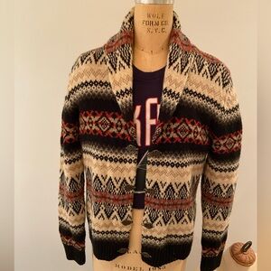 Vintage fair isle sweater from the ‘80s
